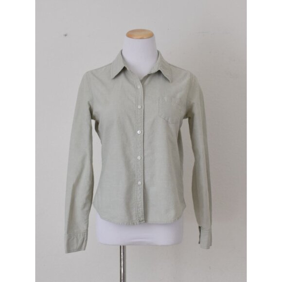 Vintage 90s Jordache All‎ Cotton  Shirt size JUNIOR LARGE - Picture 10 of 10